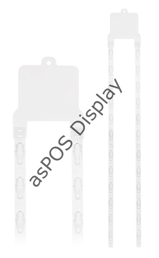Çift Sıralı, Plastik Asılan Stand