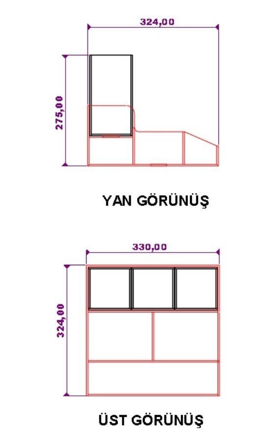 Çay ve Kahve Ünitesi 3 + 3x Karton Bardak Tutucu