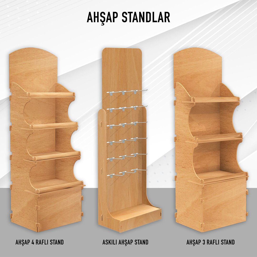 Ahşap Stand