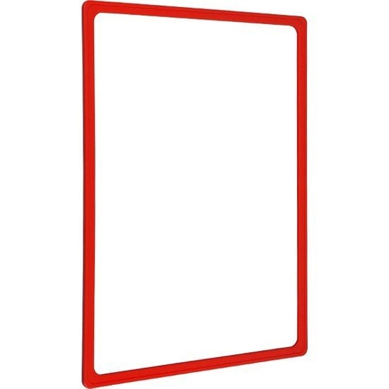 Plastik A5 Çerçeve 10'lu Paket Kırmızı