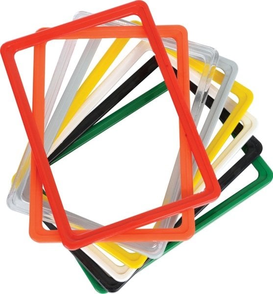 Plastik A5 Çerçeve 10'lu Paket Mavi