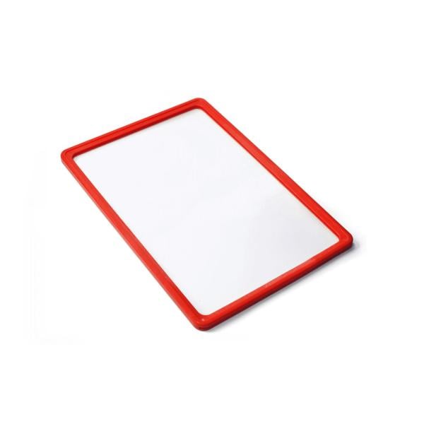 Plastik A6 Çerçeve 10'lu Paket Kırmızı