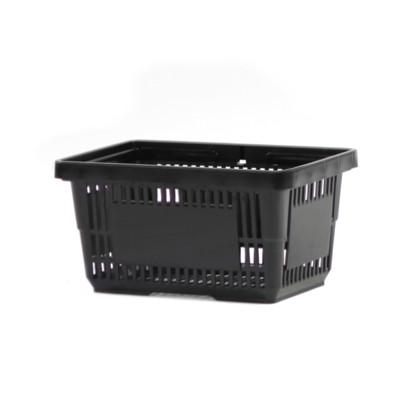 Market Alışveriş Sepeti Siyah 28L (10 Adet)