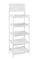 Plastik Raflı Stand 50 cm (5 Raflı)