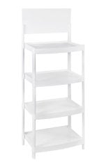 Plastik Raflı Stand 50 cm (4 Raflı)
