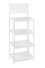 Plastik Raflı Stand 50 cm (4 Raflı)