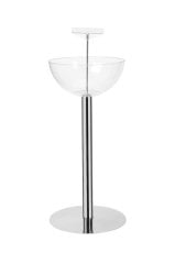 Metal (Krom) Ayaklı Çanaklı Stand (Çap:35cm)