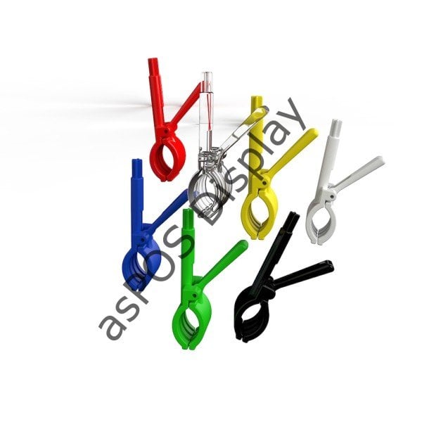 Parmak Mandal Çerçeve Taşıyıcı Sarı (10 Adet)