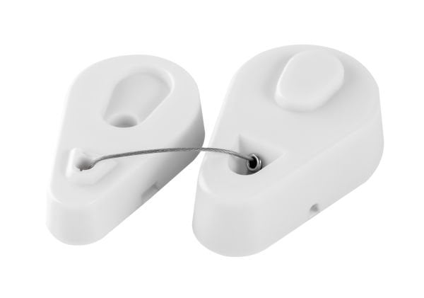 Oval Yuvalı Teşhir Ürün Yoyosu - Beyaz