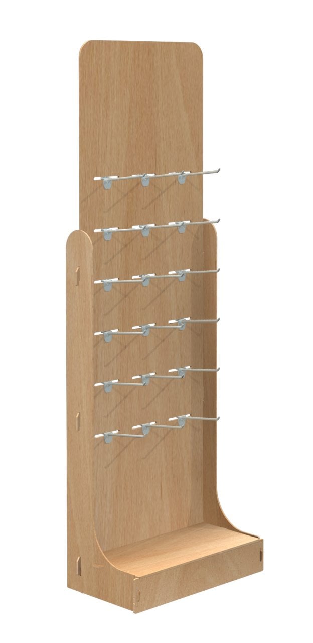 Askılı Ahşap Stand