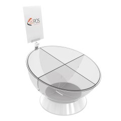 Yuvalı Masaüstü Küre Stand