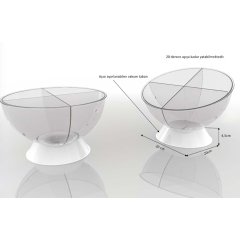 Yuvalı Masaüstü Küre Stand