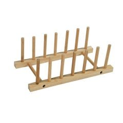 Bambu Bulaşık Tutucu Stand