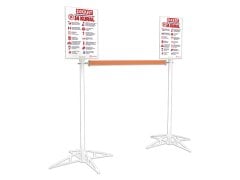 Şeritli Bariyer Standı