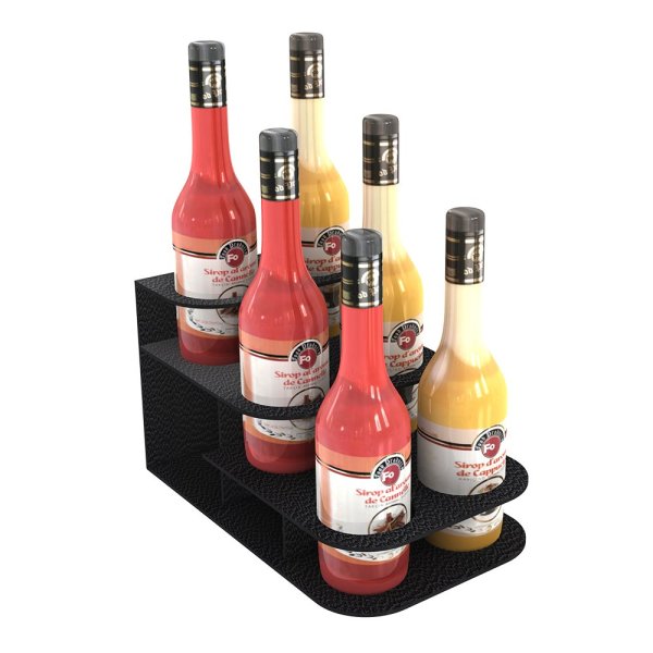 Şurup / Sos Standı Üç Katlı - Çift Gözlü