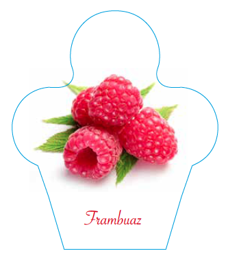 Dondurma İsimlik Frambuaz