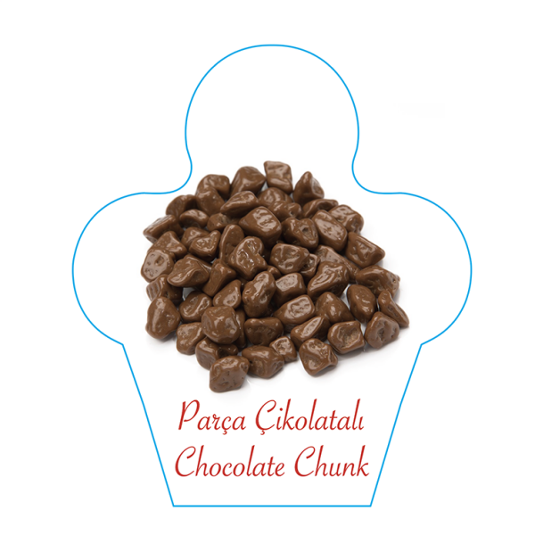 Dondurma İsimlik Parça Çikolatalı