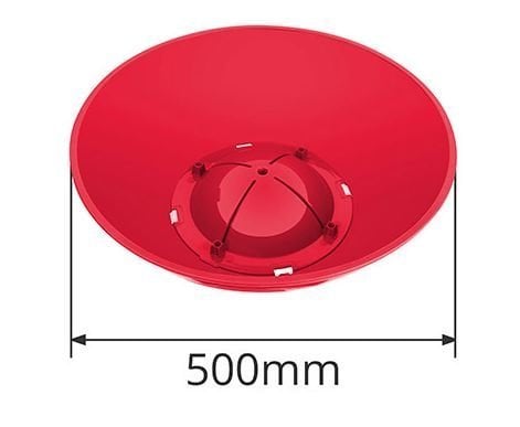 Plastik Ayaklı Tek Çanaklı/Renkli Baskısız