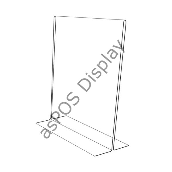 T Tipi Masaüstü Föylük ve Menü Tutucu (A6)