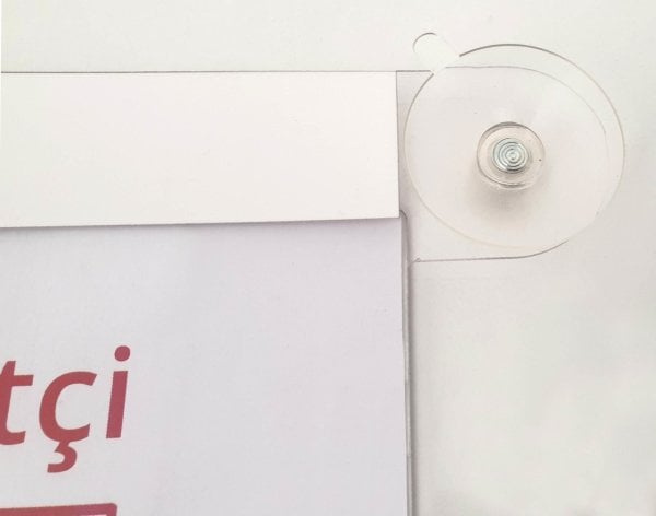 Menü Fiyat Panosu Cama Yapışabilen (a4)