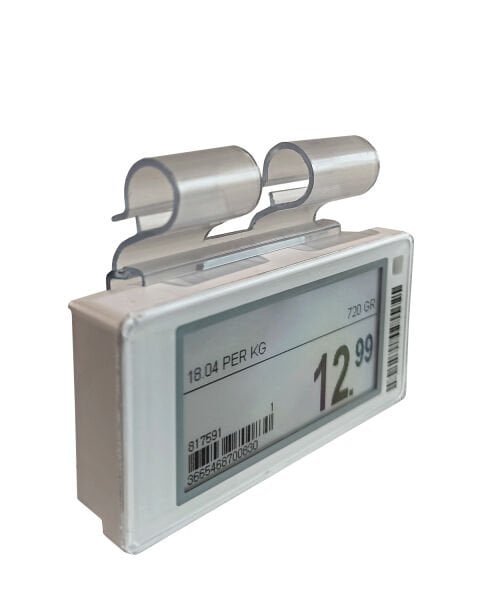 Elektronik Raf Etiketi Aparatı – Elektronik Raf Etiketi Ayracı - Askılı Kanca Uyumlu (20'li Paket - 5 mm)