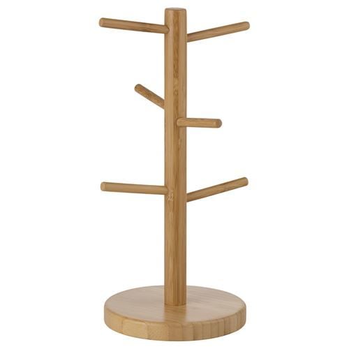 Ahşap (Bambu) Fincan & Kupa Bardak Standı