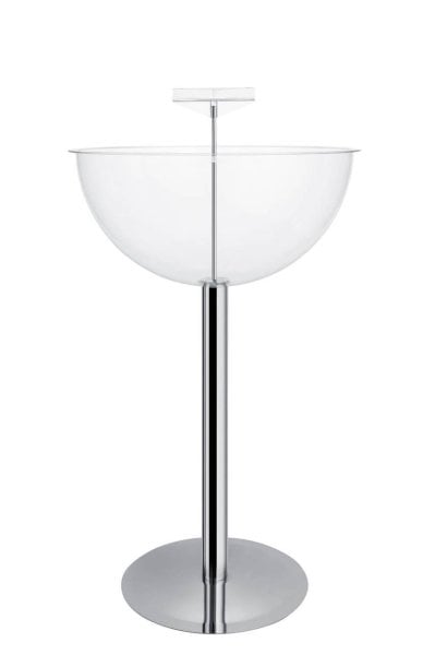 Eczaneler İçin Havuz Fanus Metal Ayaklı Stand (Çap:50cm)