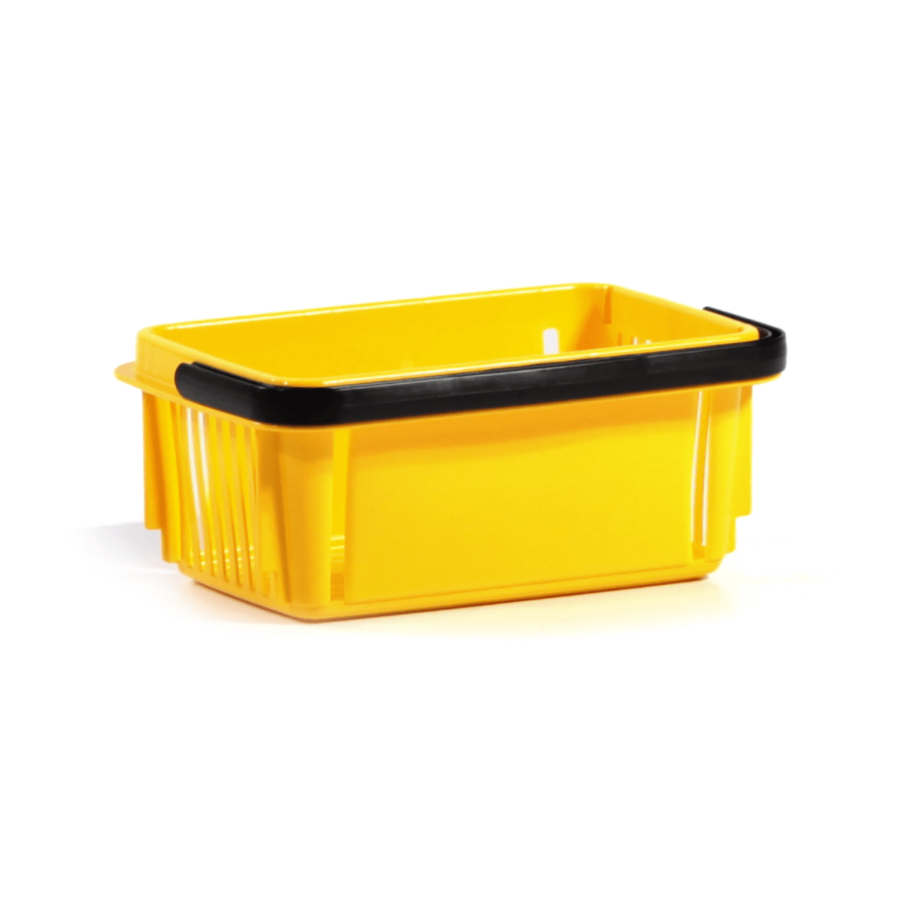 Kozmetik Marketi Alışveriş Sepeti Sarı 7L (10 Adet)