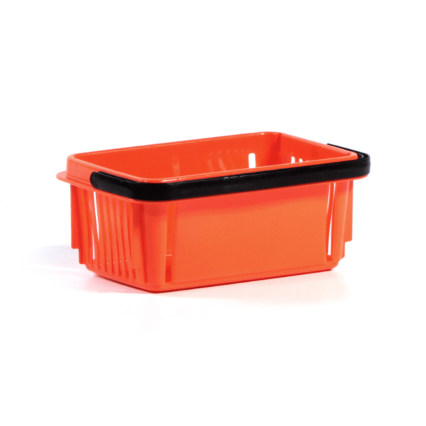 Kozmetik Marketi Alışveriş Sepeti Turuncu 7L (10 Adet)