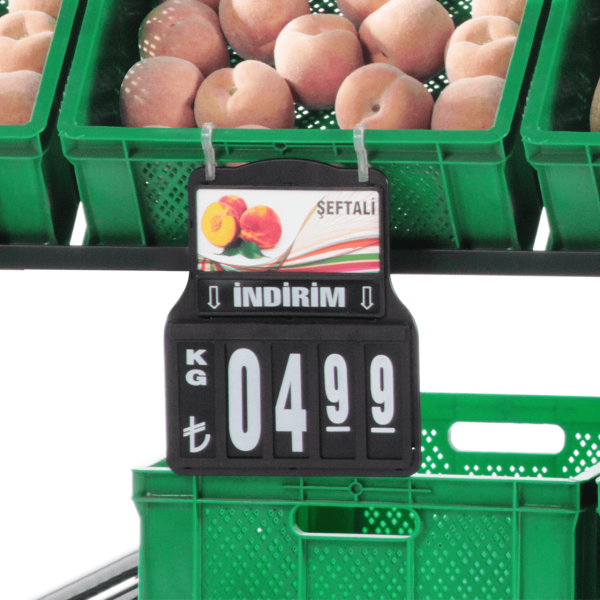 Manav (Sebze Meyve) Fiyat Etiketliği ve Fiyat Kaseti A4 (10 Adet)