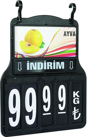 Manav (Sebze Meyve) Fiyat Etiketliği ve Fiyat Kaseti A4 (10 Adet)